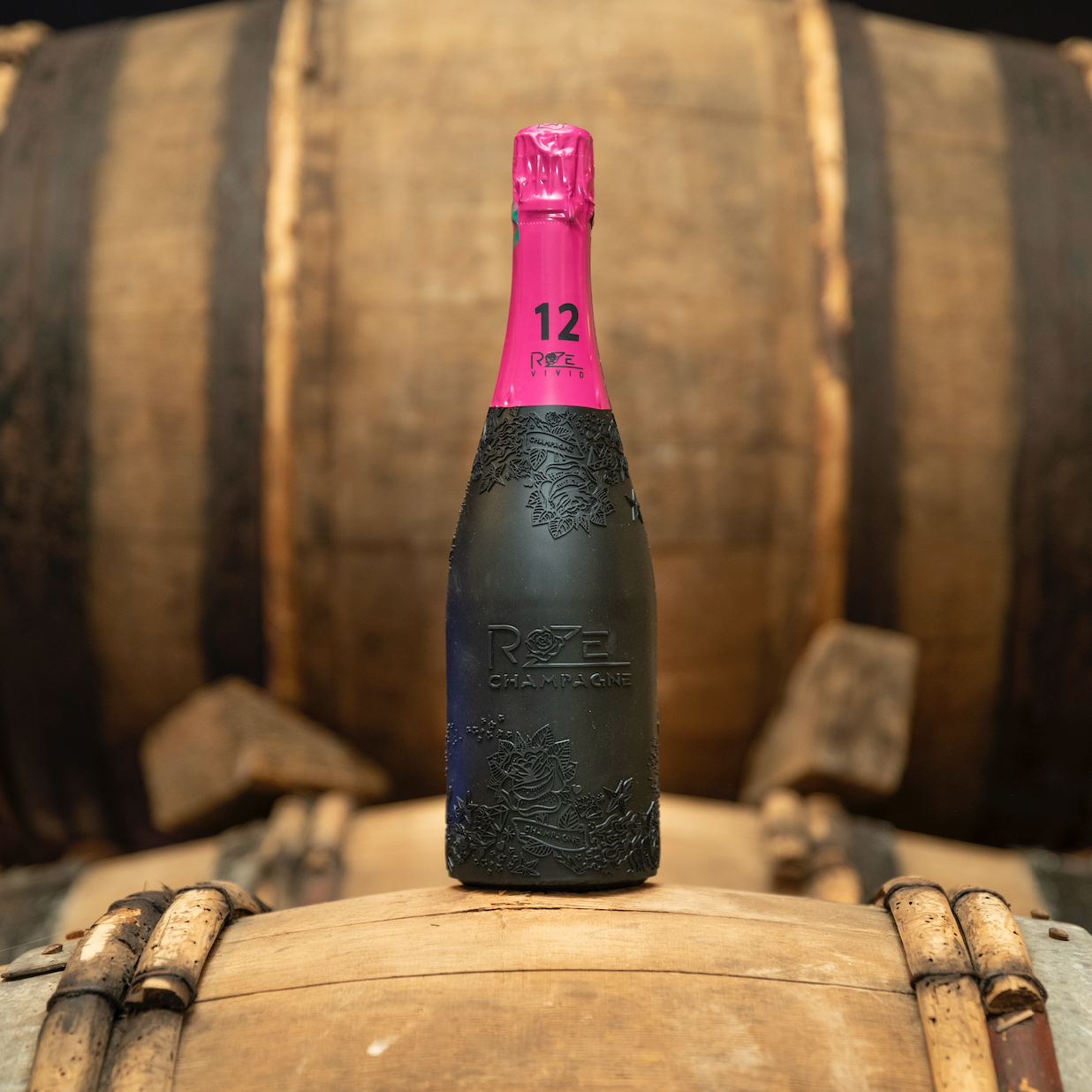 N°12 Vivid Champagne Roze Grand Cru Brut nature Rosé, no added sugar