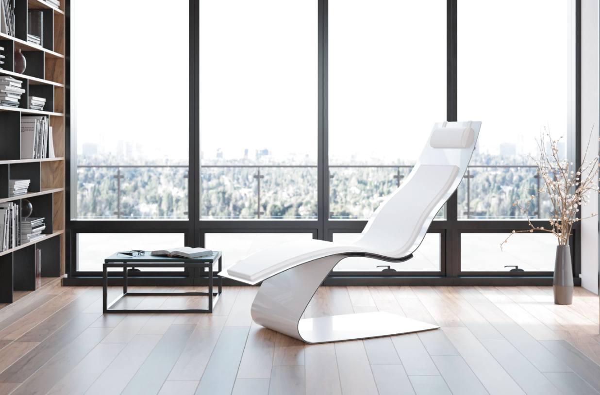 LUXURY LOUNGE CHAIR IN CARBON "IMPOSSIBLE FURNITURE"