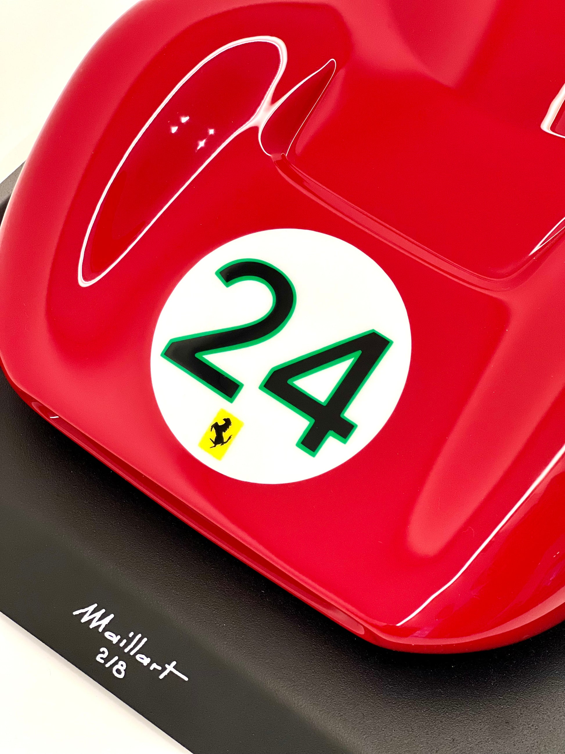 Ferrari-330P4-Laurent-Maillart3-sculptureautomobile rosso corsa