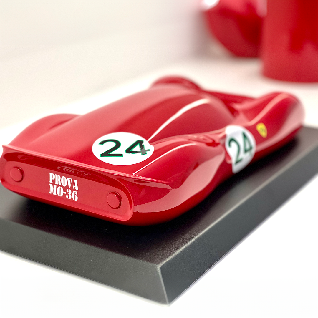 Ferrari-330P4-Laurent-Maillart3-sculptureautomobile rosso corsa