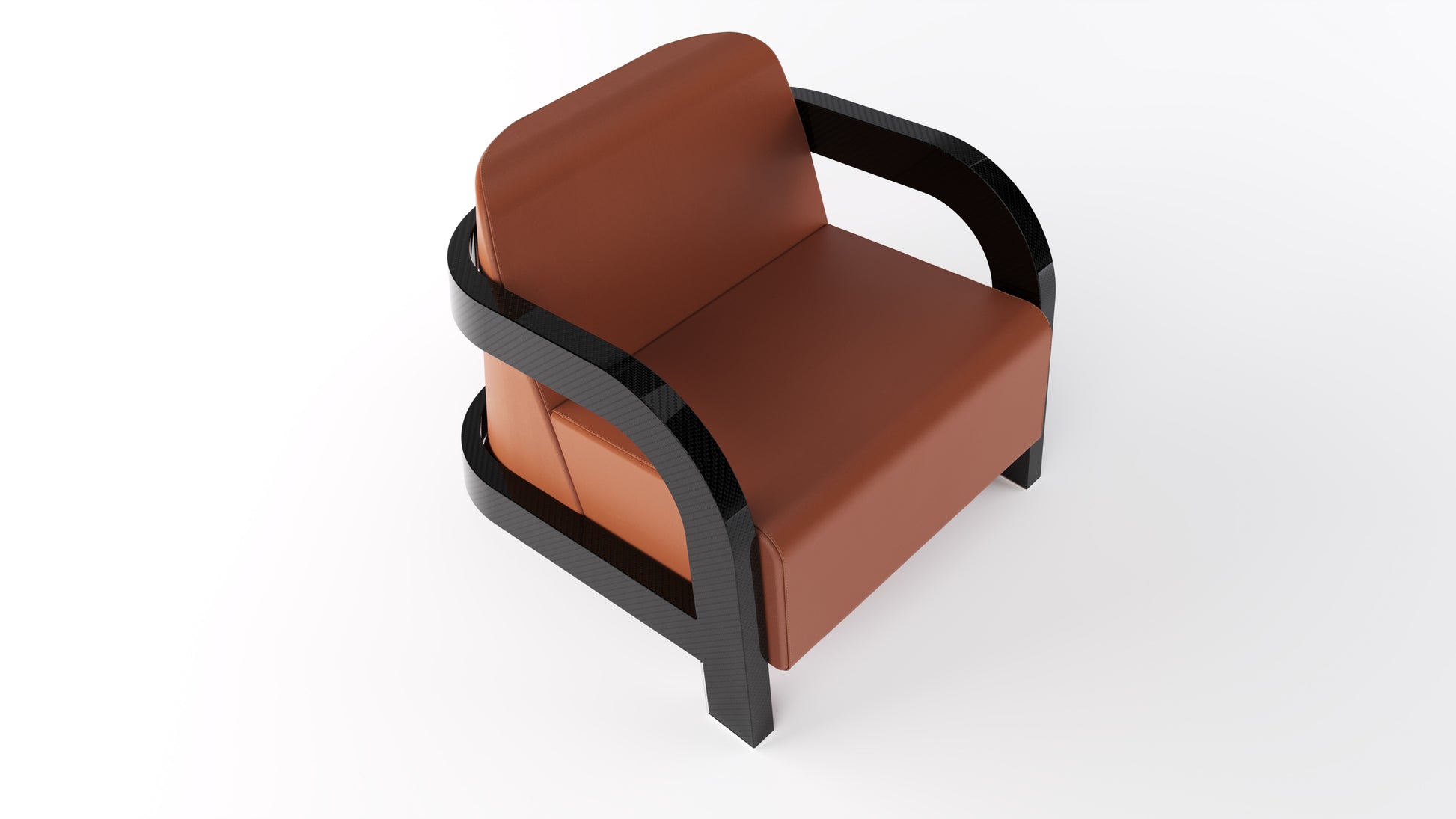 LUXURY ARMCHAIR IN CARBON "IMPOSSIBLE FURNITURE"