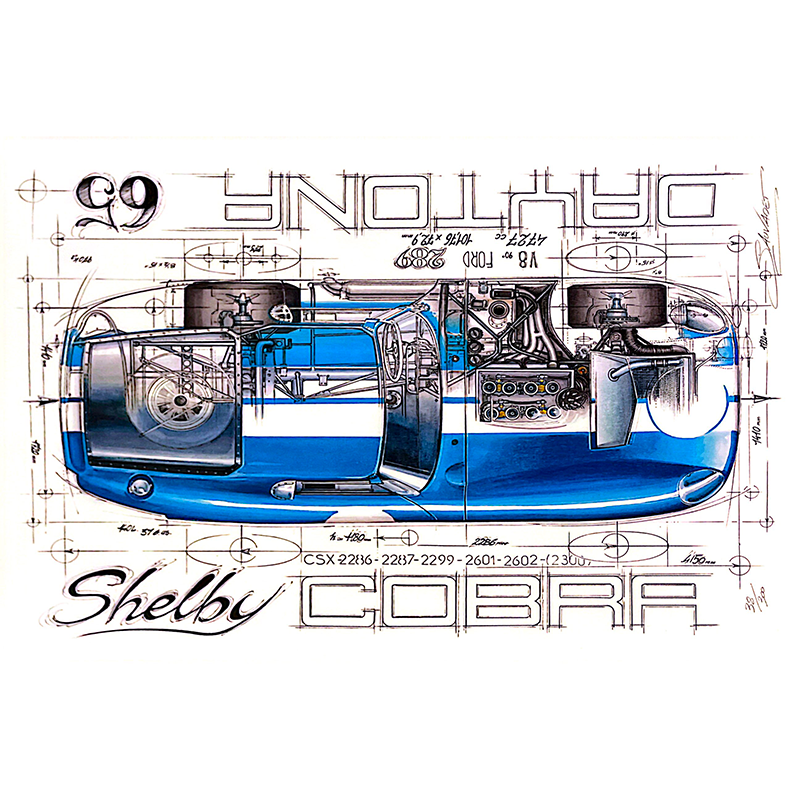  COBRA SHELBY DAYTONA 65