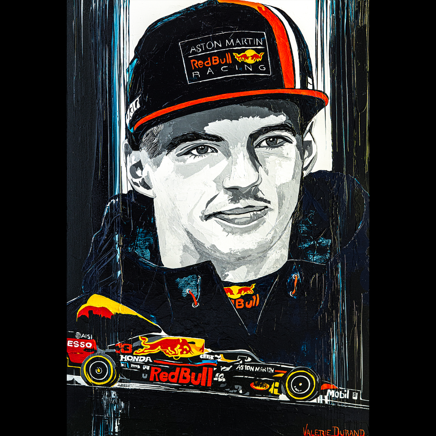 MAX VERSTAPPEN ASTON MARTIN RED BULL "PILOTES DE FORMULE 1"