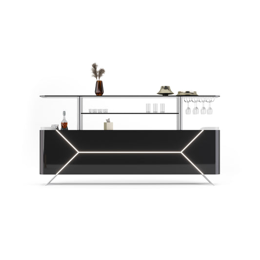 LUXURY BAR-CABINET IN CARBON "IMPOSSIBLE FURNITURE"