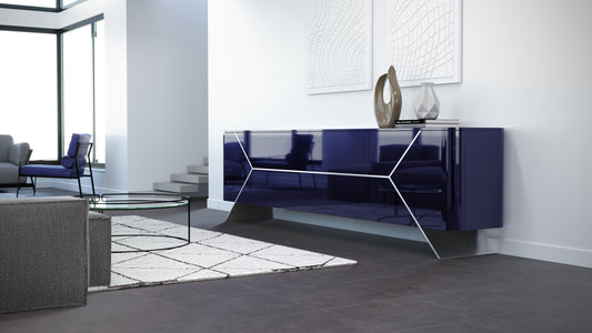 LUXURY SIDEBOARD IN CARBON "IMPOSSIBLE FURNITURE"