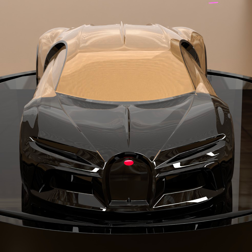 BUGATTI CHIRON GOLDEN ERA "ICON OF SPEED"