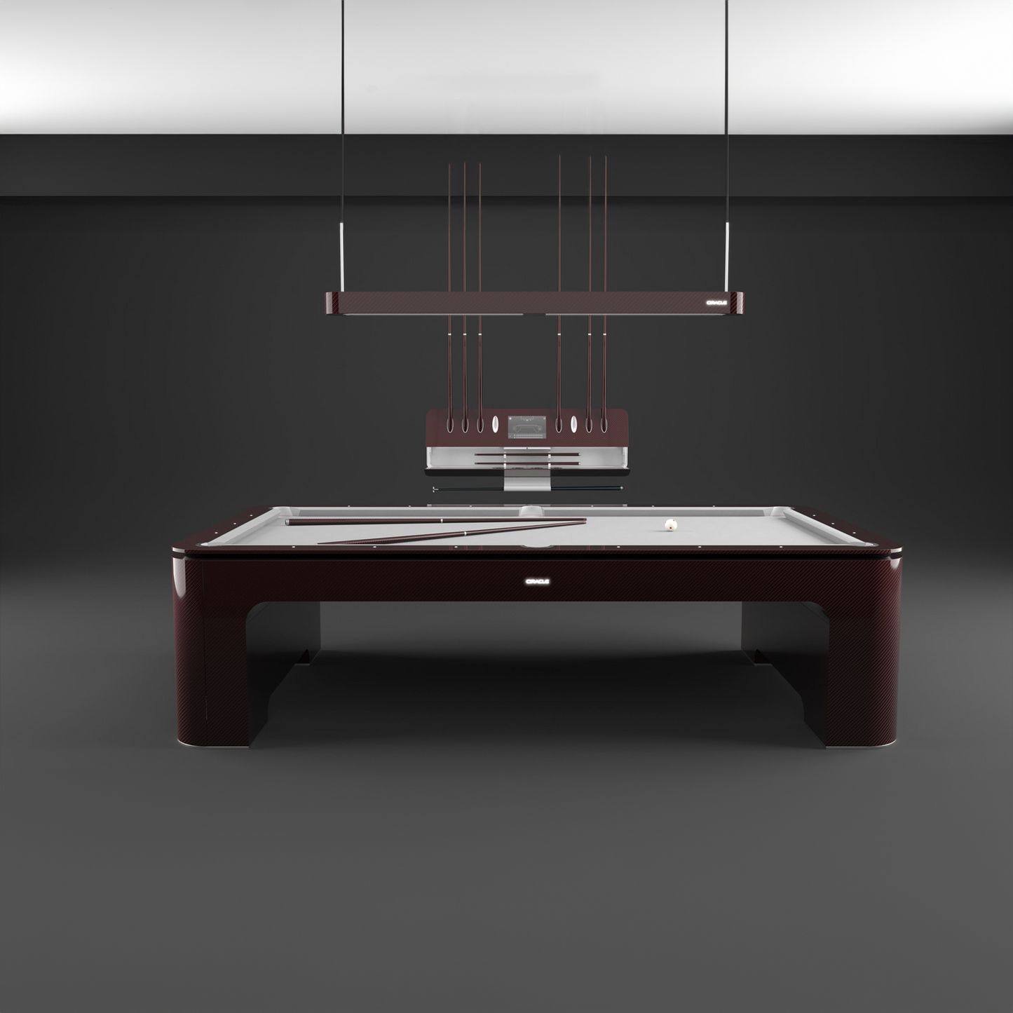 TAILOR-MADE LUXURY CARBON POOL TABLE