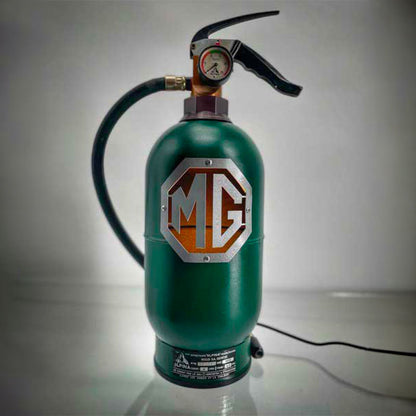 lamp extinguisher MG Motor english green front view JLR Concept