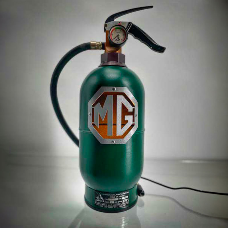 MG Motor extinguisher lamp JLR Concept