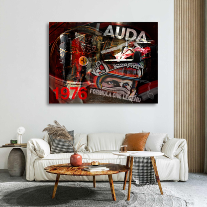 NIKI LAUDA "WORLDWIDE F1 CHAMPION"