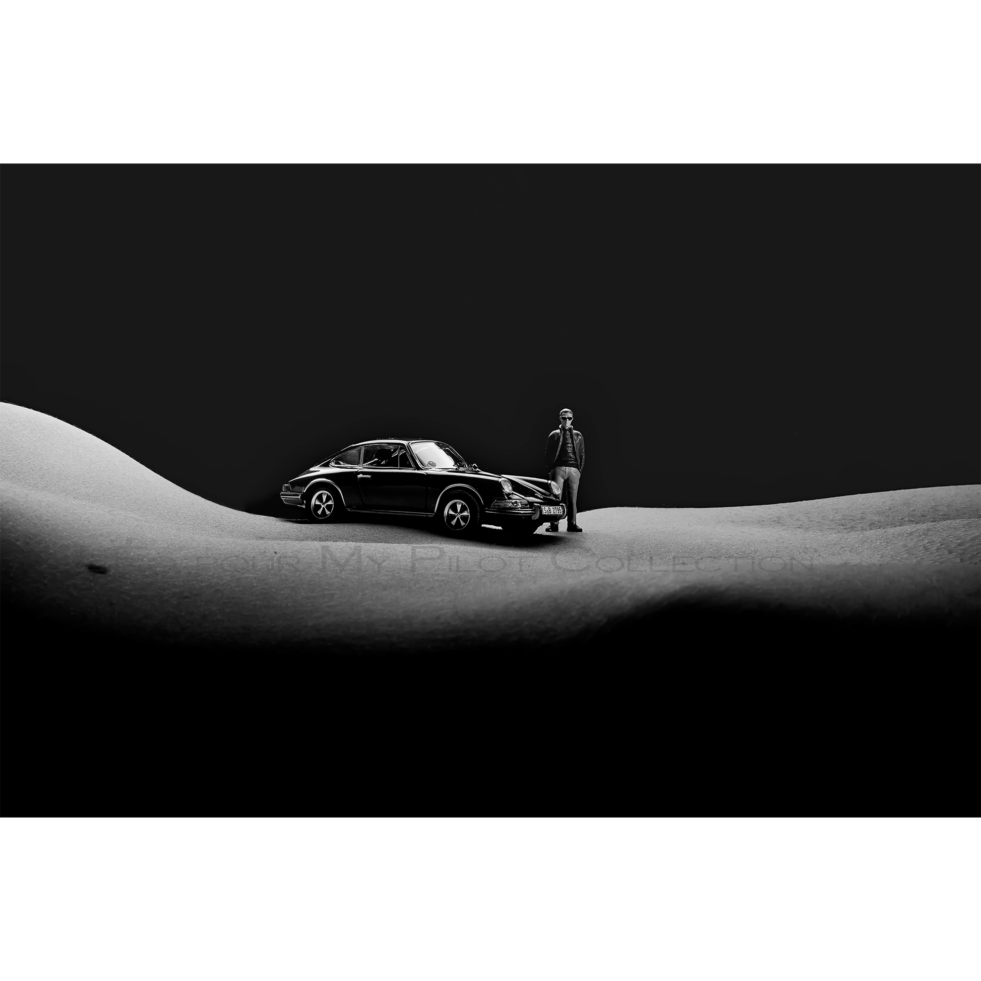 Porsche 911S Steve McQueen "Bodyscape" Jleo Photography