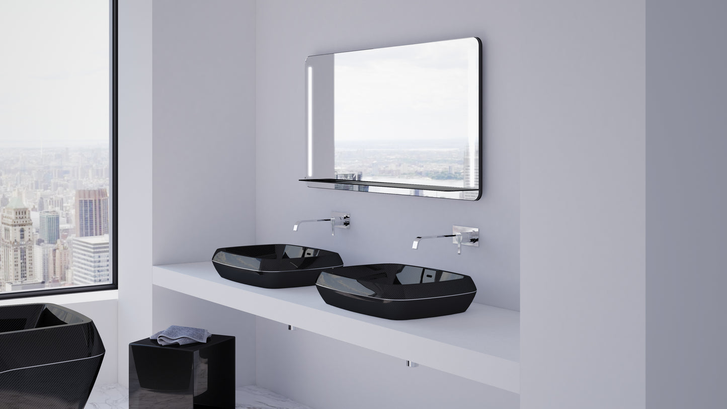 LUXURY BATHROOM FURNITURE "LANIAKEA" IN CARBON